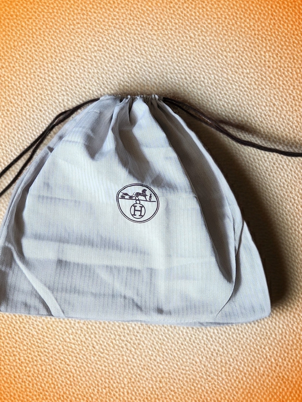 Hermes Drawstring Dust Bag
